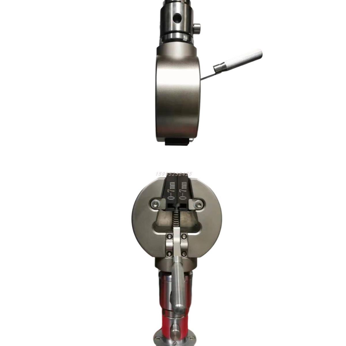 材料T50楔形夹具KN测试电子拉力试验机拉伸吨辅具治具55工装