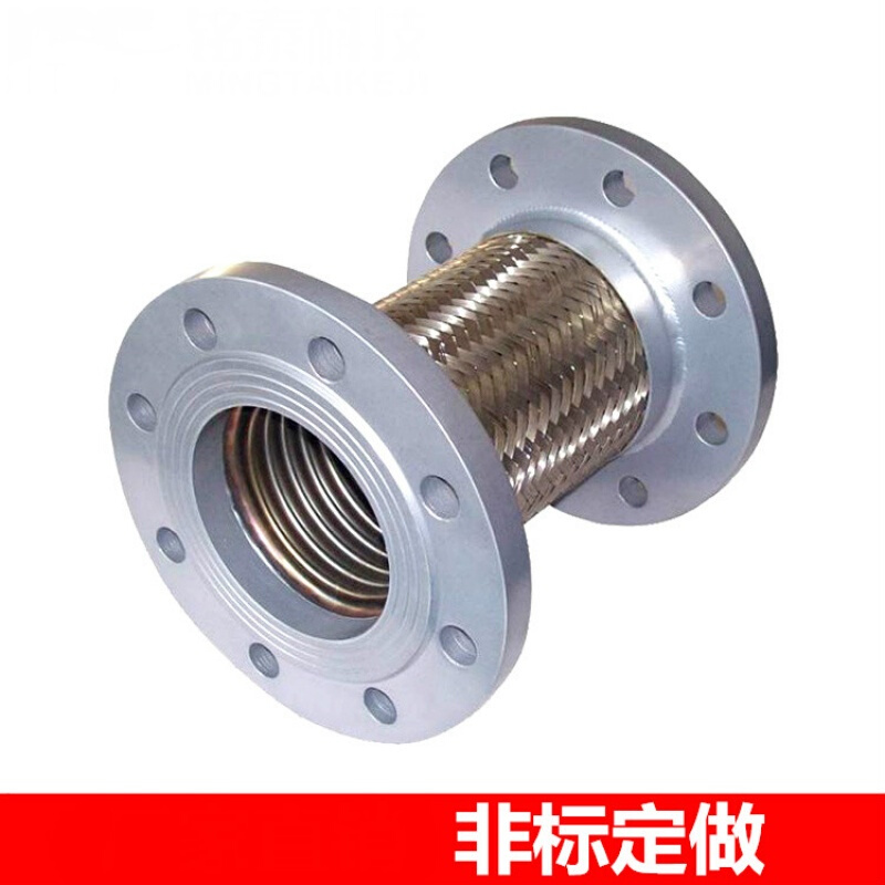 新品304补偿器波纹管不锈钢膨胀节管道伸缩节拉杆补偿M器dnX50 25