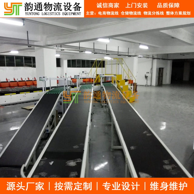 仓储进出库物流输送线仓库打包装物流线智能仓储出入库分拣物流线