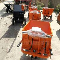 電動小型灰斗多功能手推式運輸運車AYY建工車地沙筑灰搬車