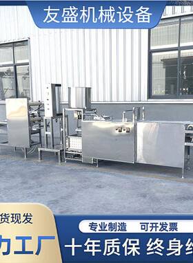 商豆腐皮机按式操作气张动压榨千成型机友用盛BUX豆腐皮生产键机