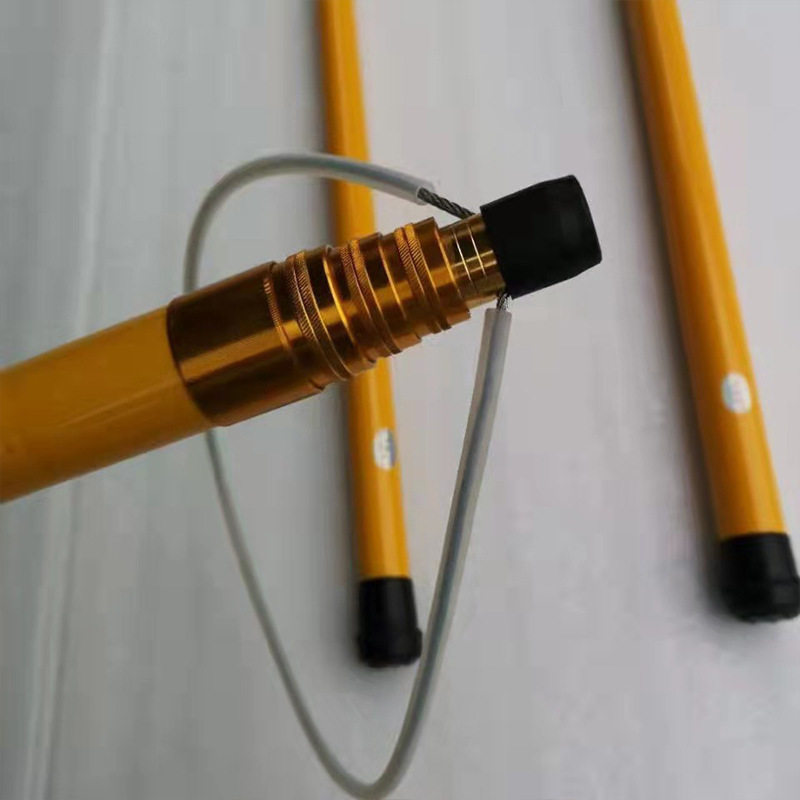 抗洪抢险救生拉杆便携式远距离应急拉杆伸缩式水上打捞杆