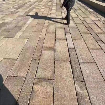 厂家多规格仿古老种石做旧铺路石建装150饰文化古板石仿古石