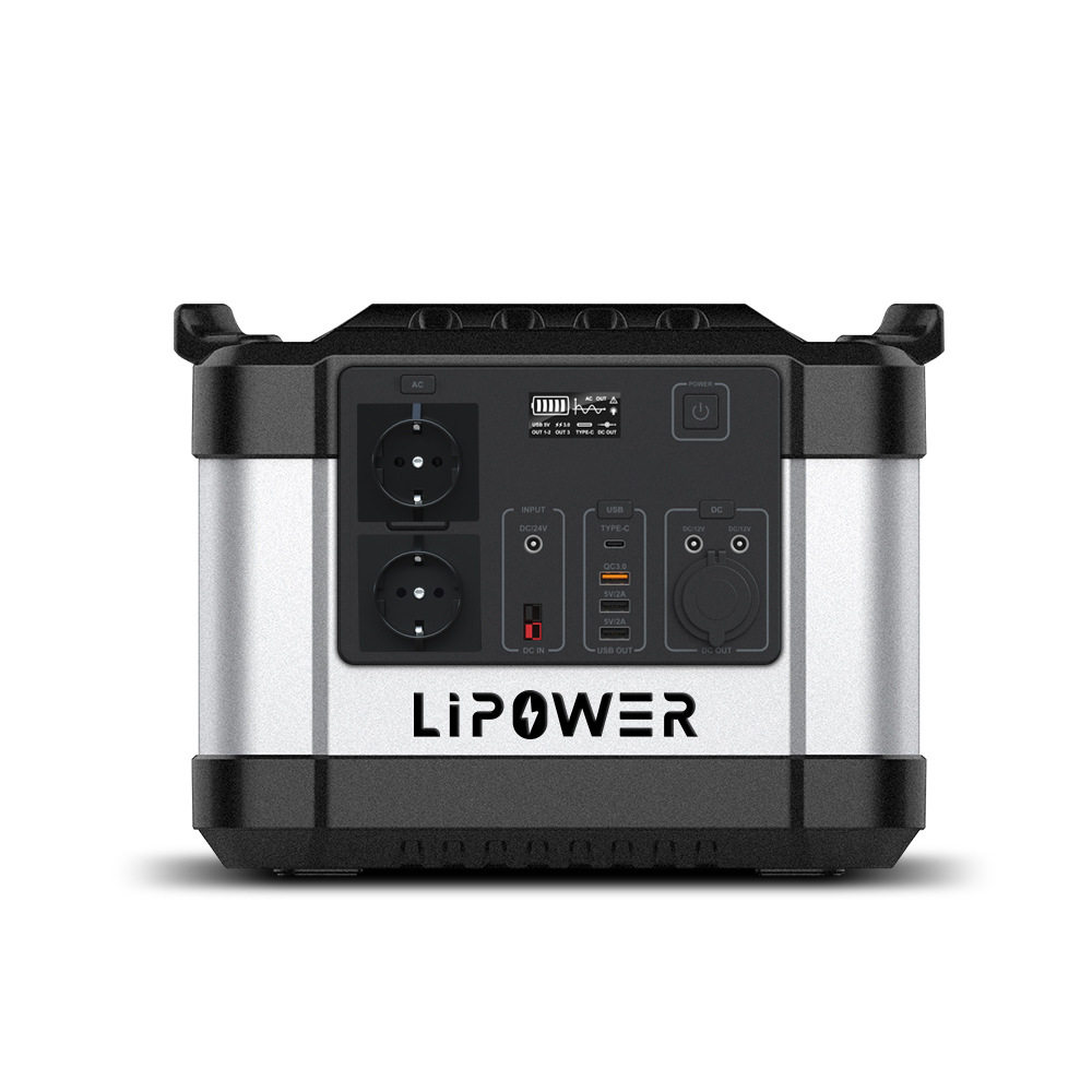 110V1100WH备用电源交流输出太阳能发电机户外野营应急电源