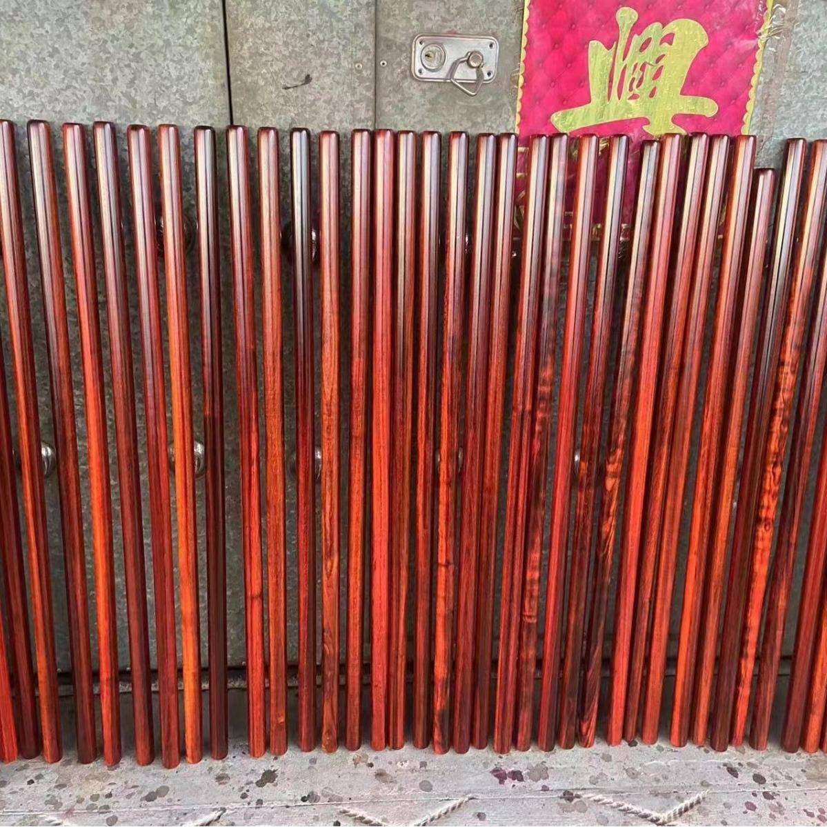 木叶紫檀原老水料高油高小密秒沉玻璃底武156术棍