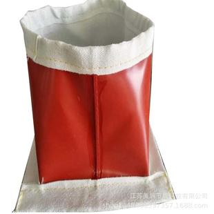 廠家直銷風機變徑軟連接使用時間長阻燃防火硅橡膠布軟連接