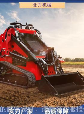 出口卡塔型尔家RWJ小滑移装载用机扫 斜角清公园绿地多功能装载机