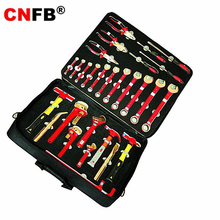 (桥)津防桥C防2天NFB-NO.K防爆28件套组合套装工具