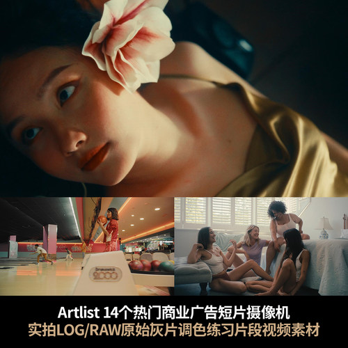 14个热门商业广告摄像机LOG/RAW