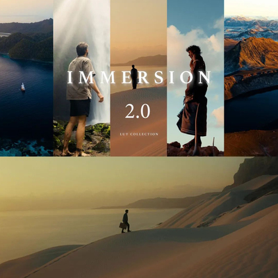 专业级旅拍电影感LUT旅拍人像风光纪录片调色Gamut  Immersion