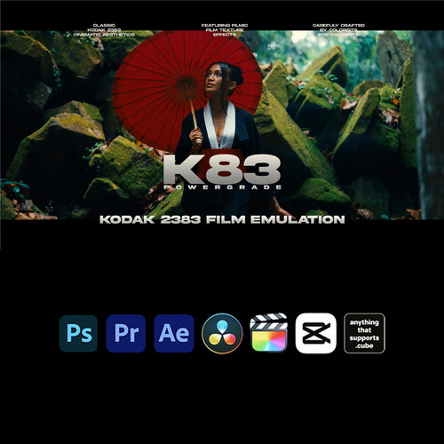 K83柯达2383电影胶片调色LUT