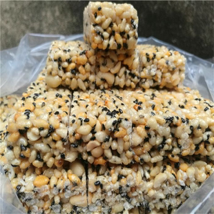 安徽特产炒米糖米花糖冻米糖糯米花生芝麻糖散装休闲零食整箱包邮