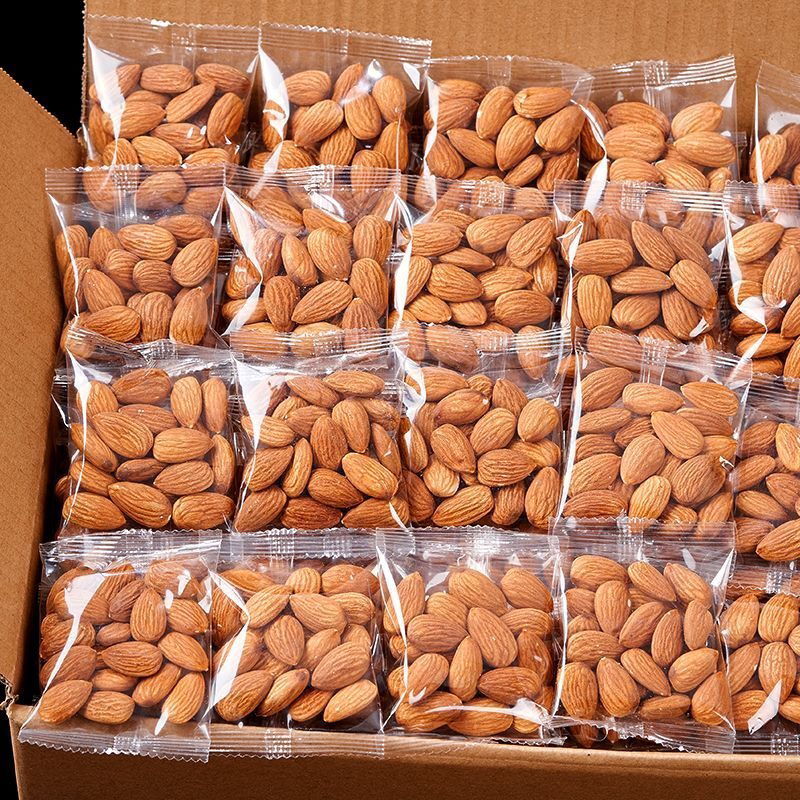 新货巴旦木仁独立小包装盐焗大杏仁扁桃仁孕妇坚果零食批发