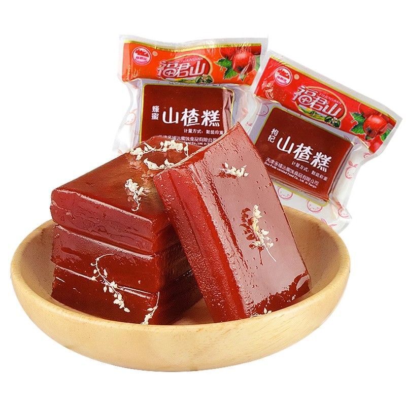 福君山山楂糕独立包装传统果味零食酸甜开胃老式精选