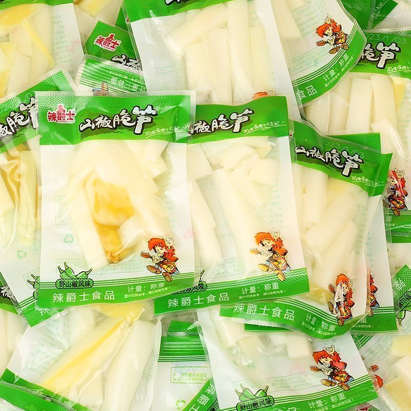 泡椒脆笋竹笋小包装笋片笋条即食酸辣零食休闲开袋小吃批发小零食
