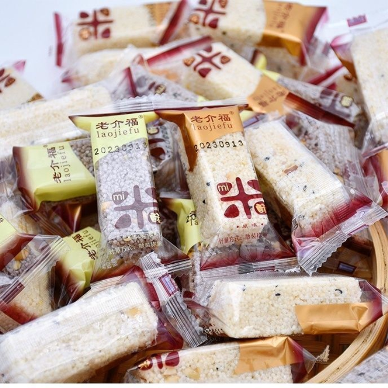 老介福小米酥黑米酥独立包装下午茶糕点招待江西特产花生酥糖零食
