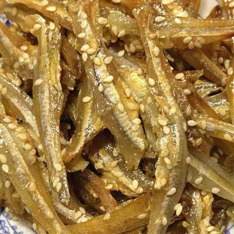 原味蜜汁银鱼仔即食海味小鱼仔丁香鱼小鱼干北海特产休闲零食小吃