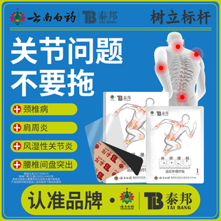 云南白药泰邦TB医用远红外理疗贴调理肩颈腰腿疼痛滑膜炎膏药贴