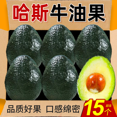 云南哈斯牛油果力荐15个包邮