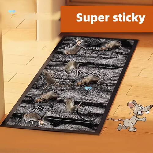 4/8PCS Upgraded Super Sticky Home Invisible Mouse Trap Non