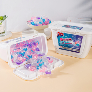 克丝漫持久留香洗衣凝珠去除异味深层清洁三合一洗衣神器