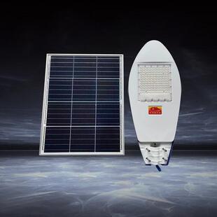 12V太阳能路灯灯头带电池60W维修组装配件大全户外防水庭院灯家用