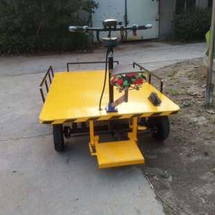 电动四轮车厂家直供大承重电动板车电动推车车间工具车电动平板车