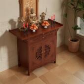 玄关桌新中式 桌子客厅家用供桌香案多功能置物架入户正对门玄关台