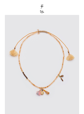 子休沉香瓶瓶安安项链女生款