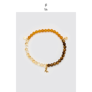 【新年款】ZIXIU子休沉香·马上有·金·手链 /新年礼物手串女款