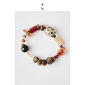 ZIXIU子休沉香·转圈圈手链 红玛瑙虎眼石蜜蜡手串女生情侣款 礼物