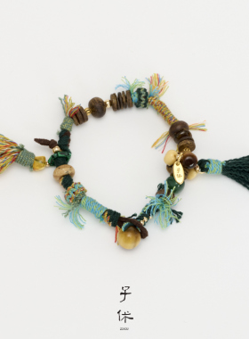 子休沉香虎眼石手链女生生日礼物