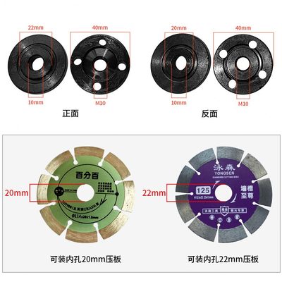 100型角磨机改125角磨机改150角磨机护罩压板扳手