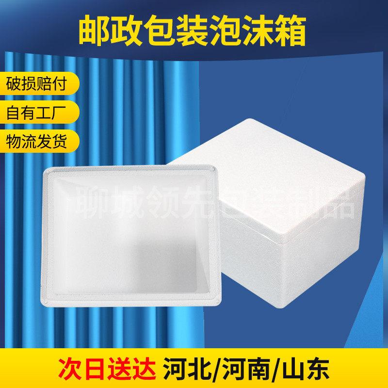 邮政2号泡沫箱加工定制 水果蔬菜海鲜 保温箱生鲜电商专用泡沫盒