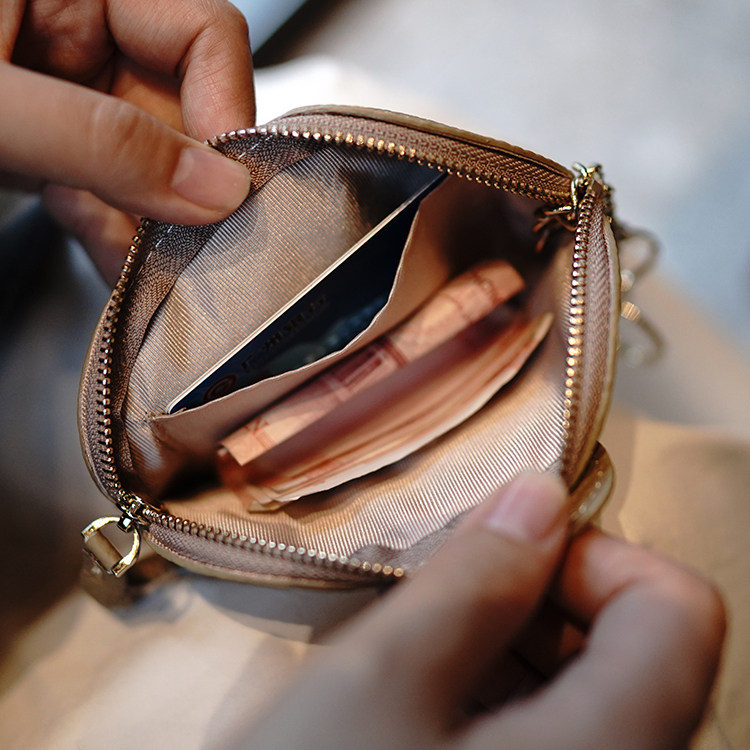 新款大象拉链精致质感小巧耳机硬币钥匙收纳零钱包卡包可爱卡通女