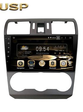 适用13-14款斯巴鲁森林人9寸高清无线carplay安卓导航仪车载一体