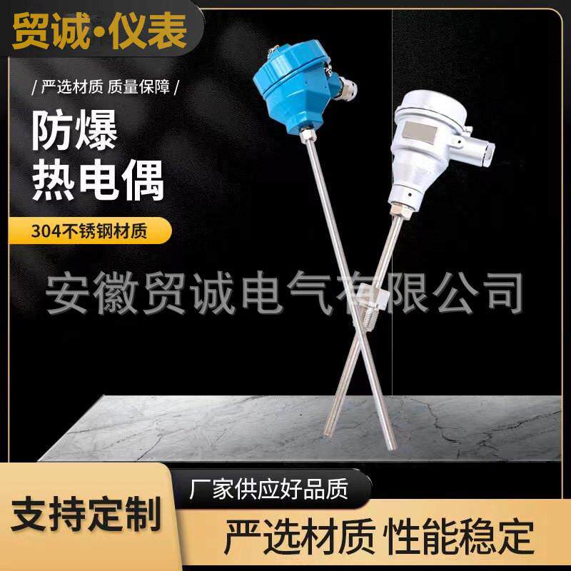 贸诚仪表 活络管接头式 WRN-530 碳化硅测温棒探头0~1100℃