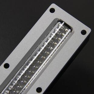 高功率uvled固化灯365/395nm油墨胶水205*30mm线光源uv光固化机