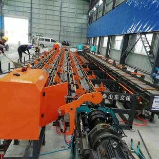 数控锯切套丝打磨生产线 自动钢筋笼套丝连接 全自动锯切机厂家