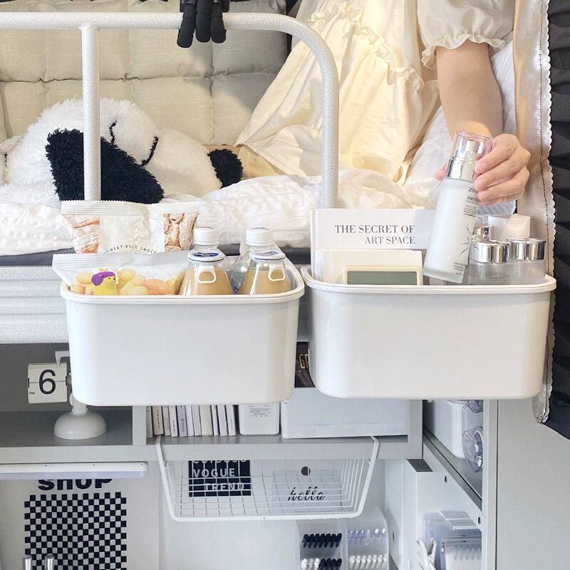 壁挂垃圾桶宿舍床边悬挂式2026新款高颜值创意纸篓大学生上铺神器
