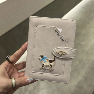 票夹可爱旅游周边同款护照夹包一体证件收纳帆布拉链旅行好物卡包