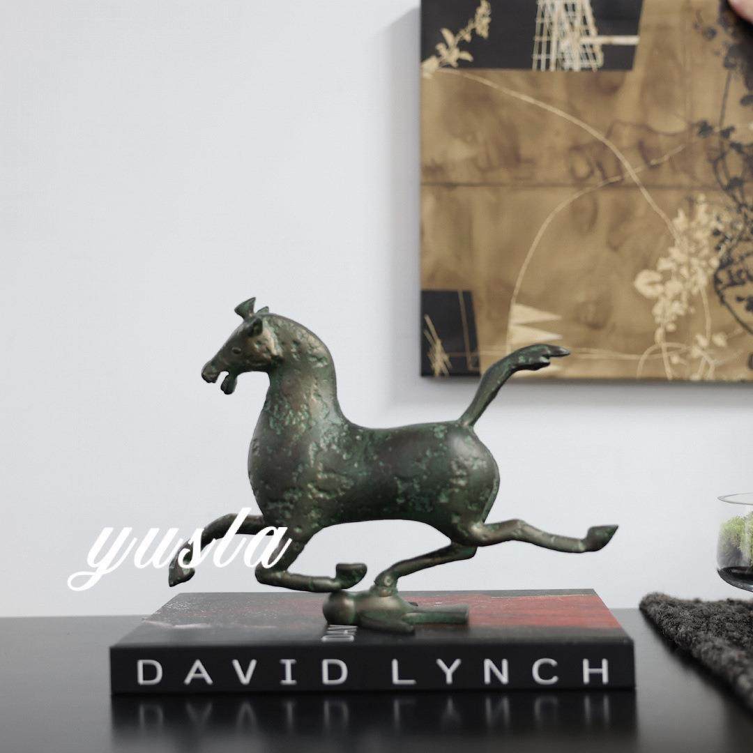 中古风复古马电视柜软装饰品客厅书房柜样板间办公室别墅摆件摆设,鲜花速递/花卉仿真/绿植园艺,割草机/草坪机,淘宝优惠券,粉丝福利购,淘宝优惠卷