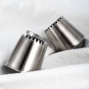 网红奶油戒指曲奇裱花嘴不锈钢俄罗斯裱花器 罗米亚罗密欧裱花嘴