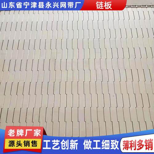 04不锈钢冲孔链板重型碳钢链板材金银花烘干机挡边传送机链板
