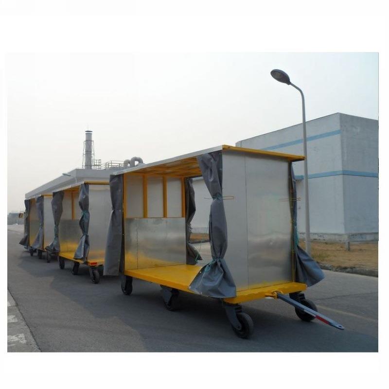 防雨棚牵引平板拖车 雨蓬拖车 厢式箱式拖车 雨帘拖挂牵引平板车