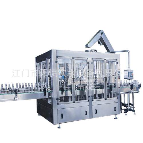 定制小型酒店 事业单位 自给自足式玻璃瓶矿泉水灌装包装生产线