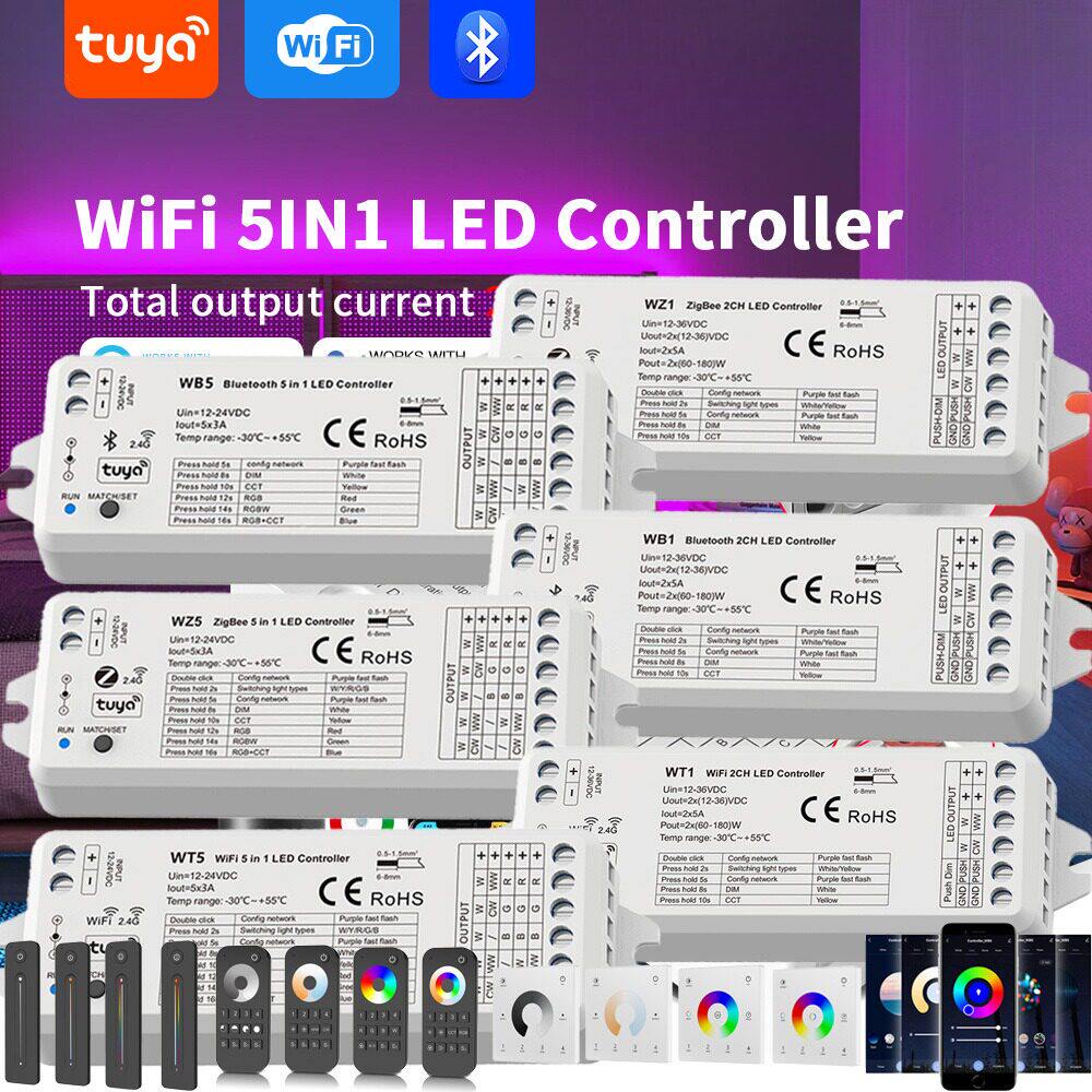 LED涂鸦WIFI控制器12V手机APP