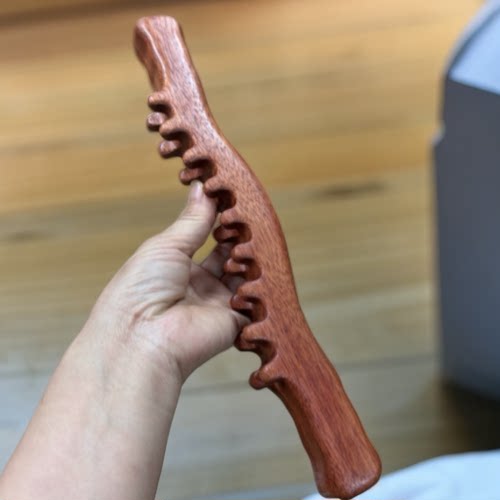 孙善升一体成型30cm'擀筋棒全身通用按摩刮痧棒疏通经络神器