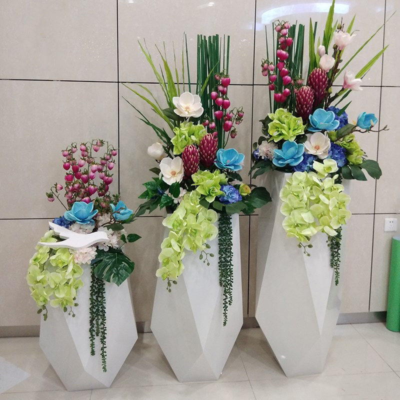 不锈钢花箱户外切面菱形落地花箱客厅酒店商场学校展厅花盆花钵,鲜花速递/花卉仿真/绿植园艺,花艺包装盒,淘宝优惠券,粉丝福利购,淘宝优惠卷