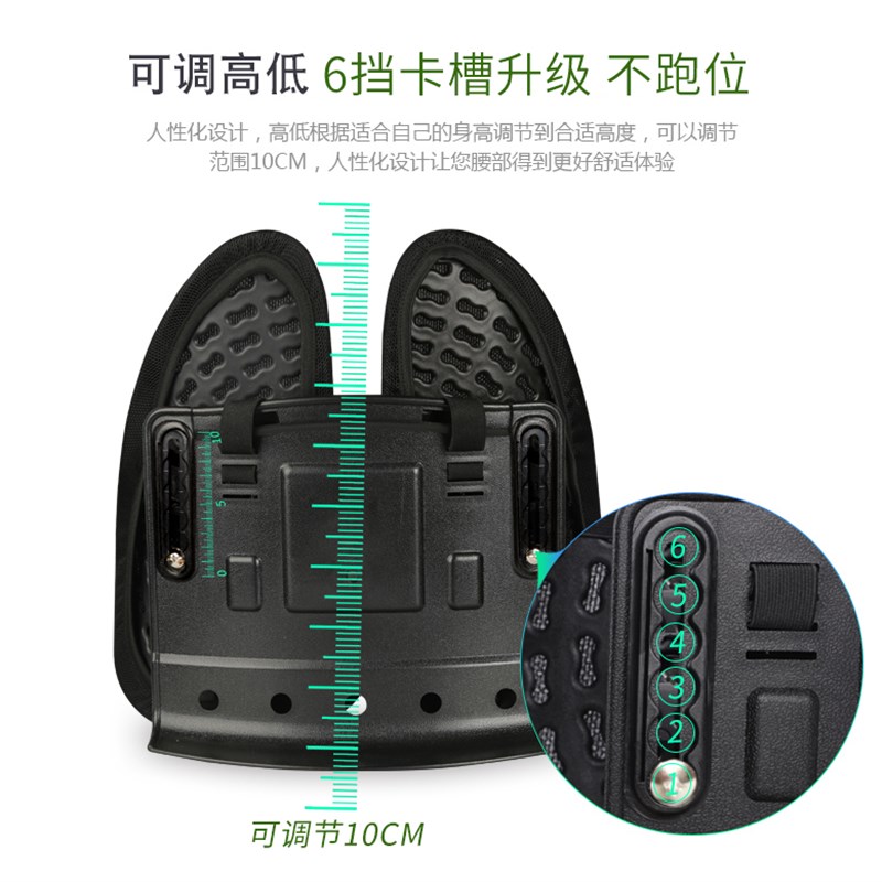 汽车腰靠护腰垫办公室座椅腰部支撑司机靠垫车载冬季头枕车用靠背